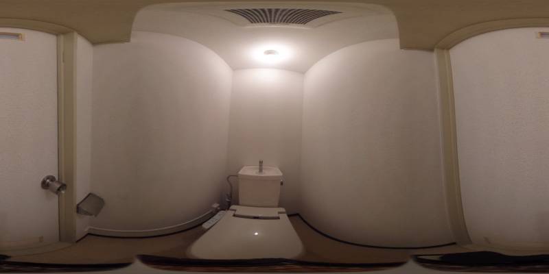 パノラマ画像トイレ