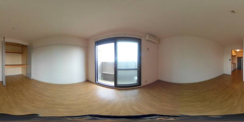 パノラマ画像洋室