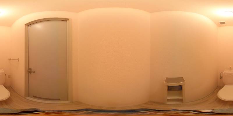 パノラマ画像トイレ