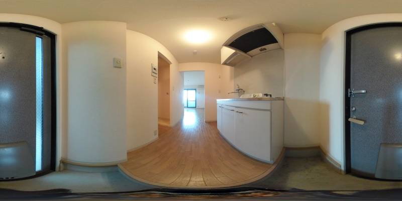 パノラマ画像玄関