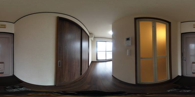 パノラマ画像玄関