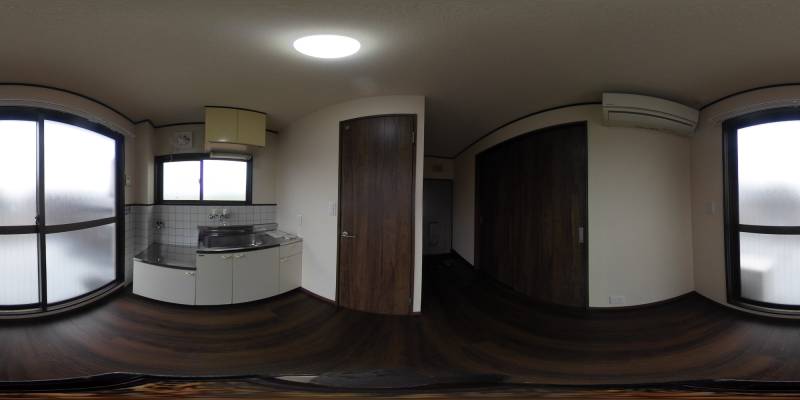 パノラマ画像リビング