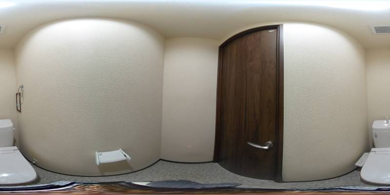 パノラマ画像トイレ