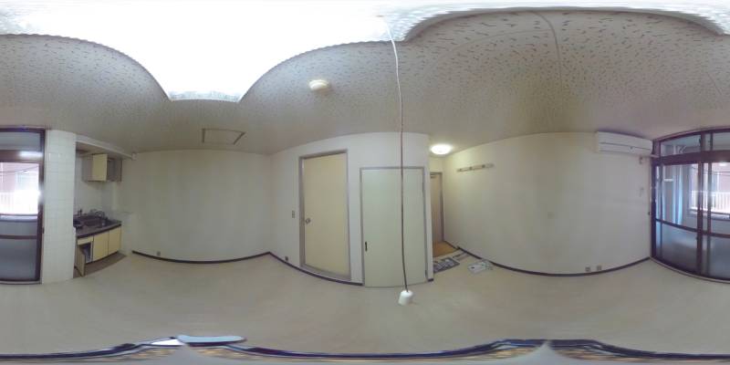 パノラマ画像洋室