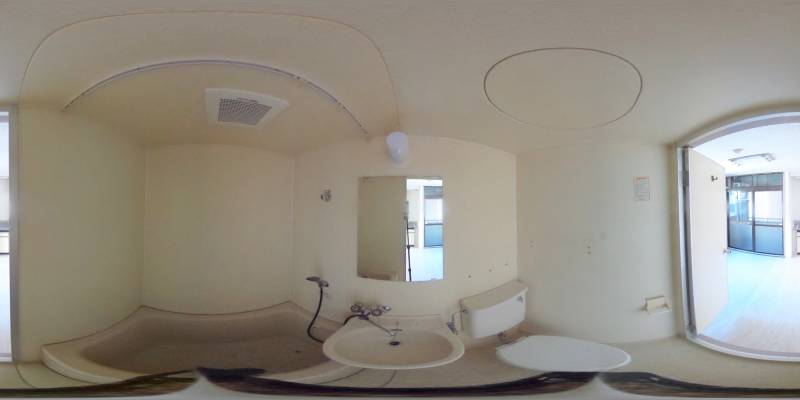 パノラマ画像バスルーム