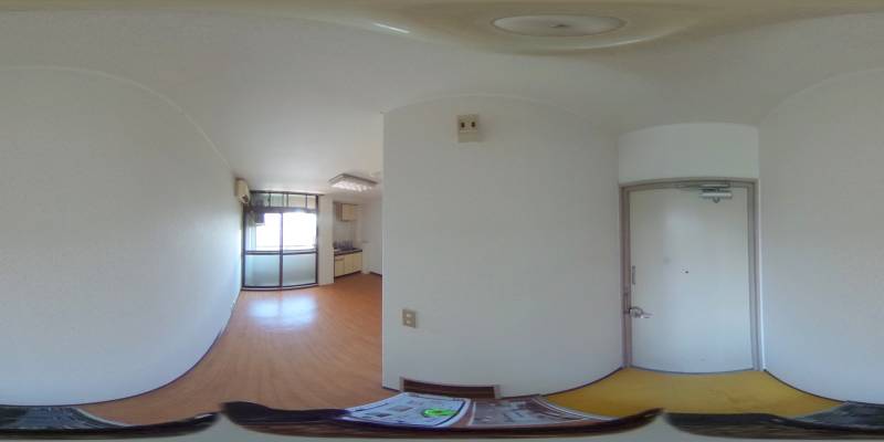 パノラマ画像玄関