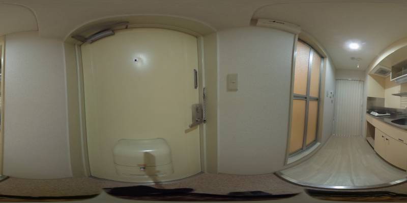 パノラマ画像玄関