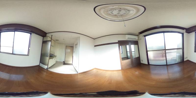 パノラマ画像リビング