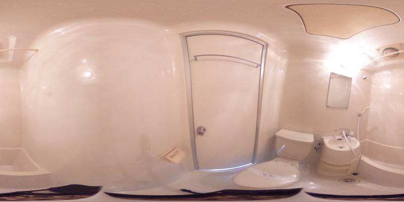 パノラマ画像バスルーム