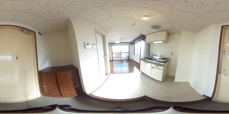 パノラマ画像玄関