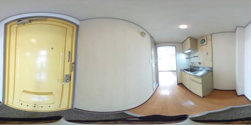 パノラマ画像玄関