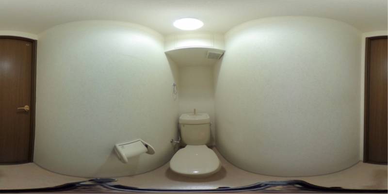 パノラマ画像トイレ
