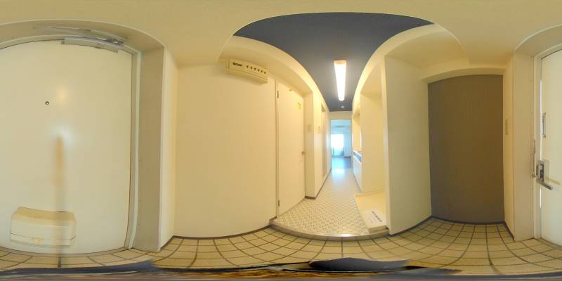 パノラマ画像玄関