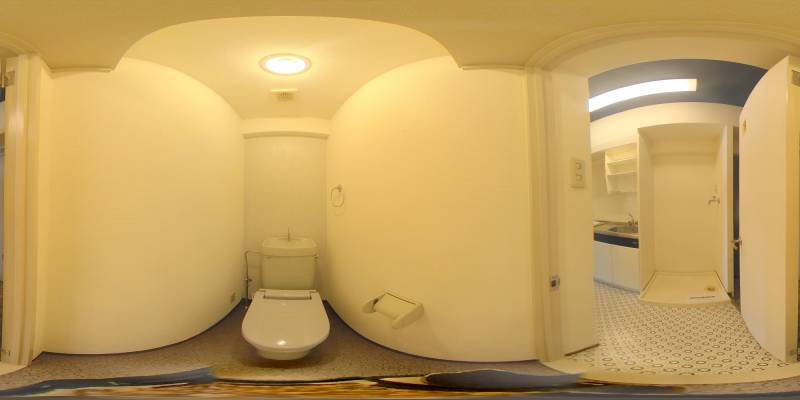 パノラマ画像トイレ