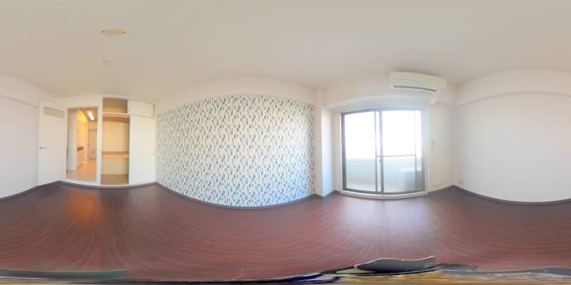 パノラマ画像洋室