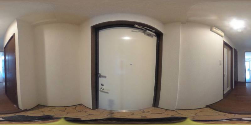 パノラマ画像玄関