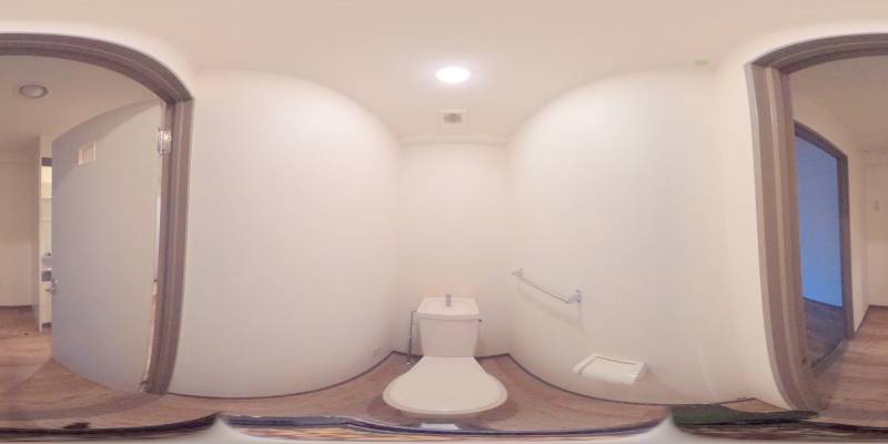 パノラマ画像トイレ