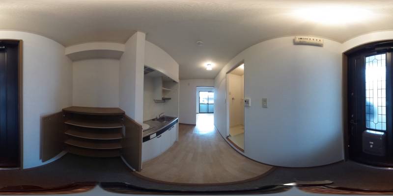 パノラマ画像玄関