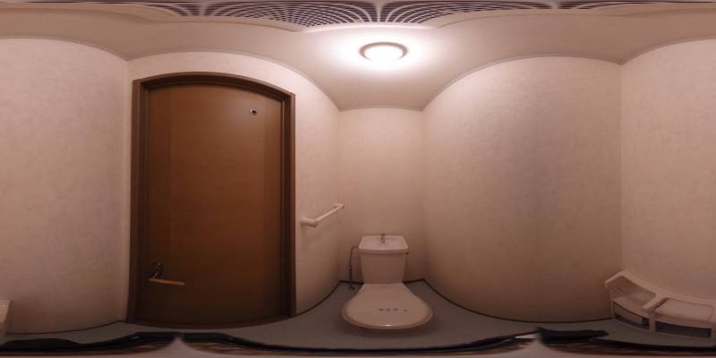 パノラマ画像トイレ