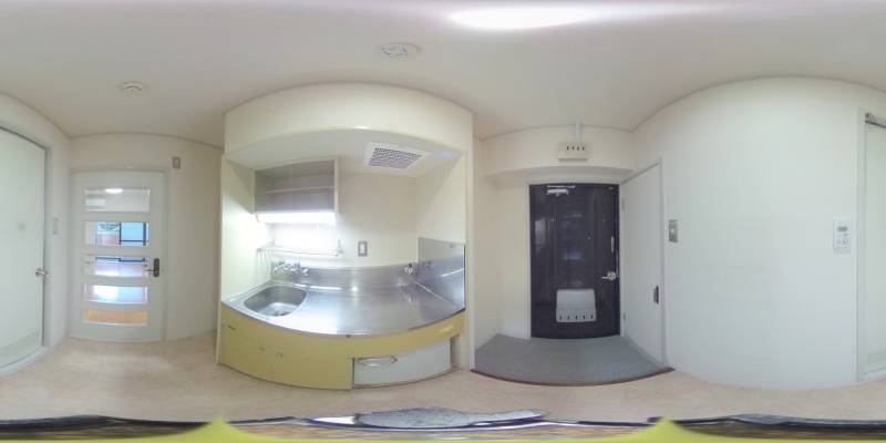 パノラマ画像キッチン