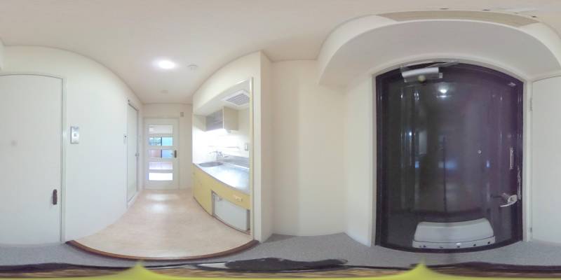 パノラマ画像玄関