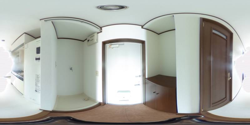 パノラマ画像玄関