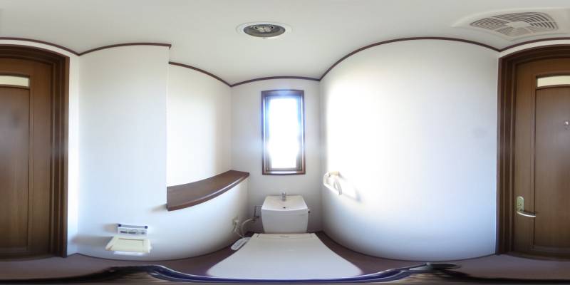 パノラマ画像トイレ