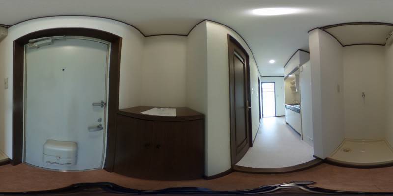 パノラマ画像玄関