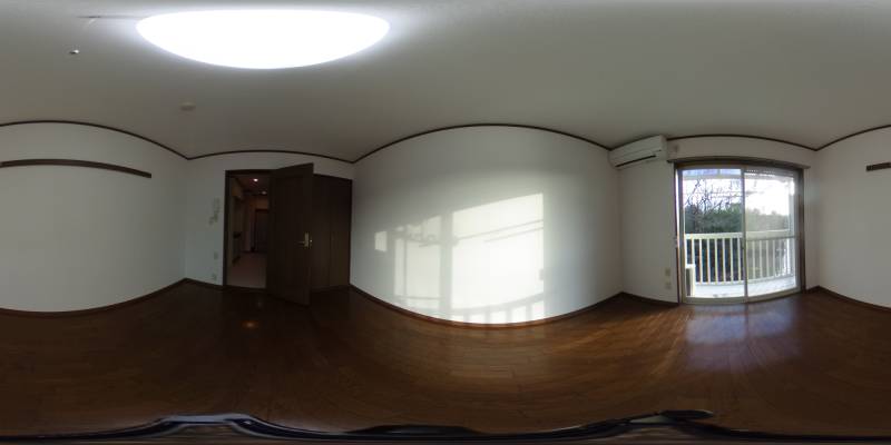 パノラマ画像洋室