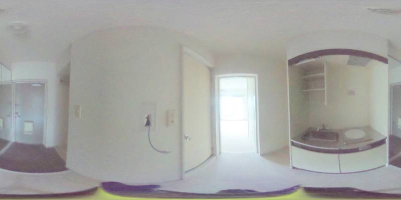 パノラマ画像キッチン