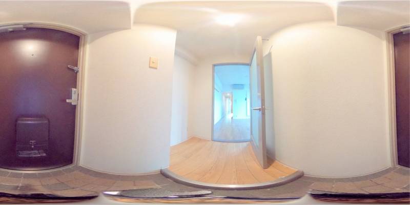 パノラマ画像玄関