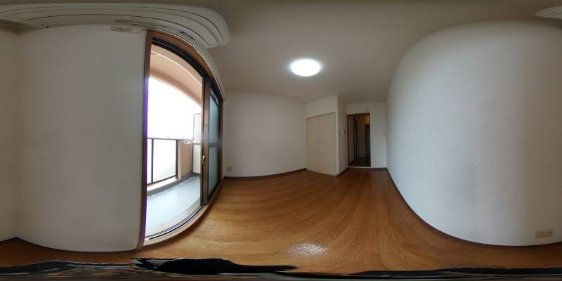 パノラマ画像洋室