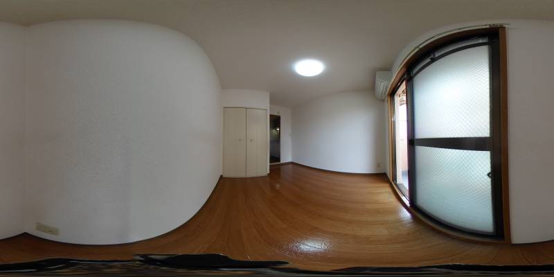 パノラマ画像洋室