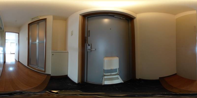 パノラマ画像玄関