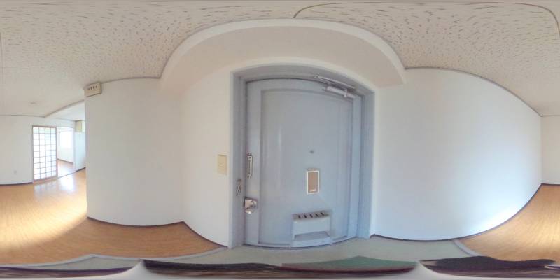 パノラマ画像玄関