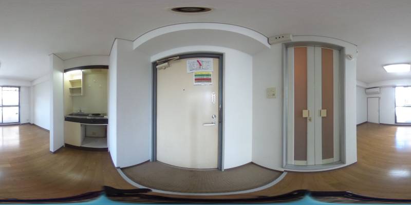 パノラマ画像玄関