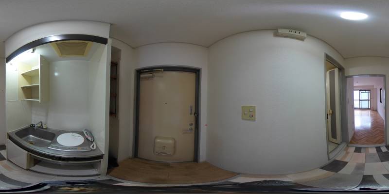 パノラマ画像玄関