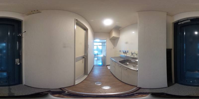 パノラマ画像玄関