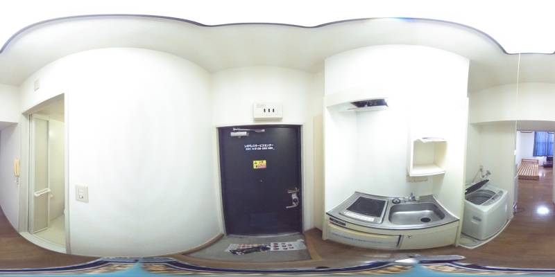 パノラマ画像玄関