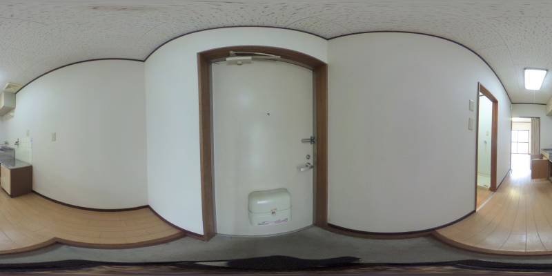 パノラマ画像玄関