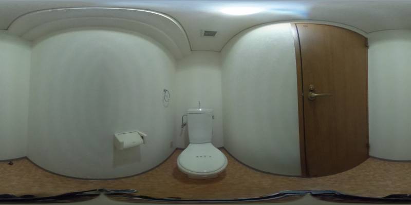 パノラマ画像トイレ
