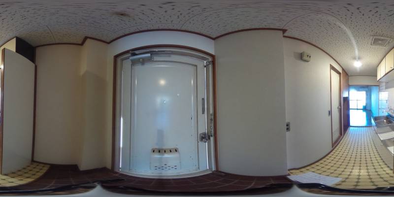 パノラマ画像玄関