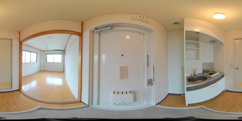 パノラマ画像玄関