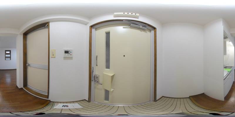 パノラマ画像玄関