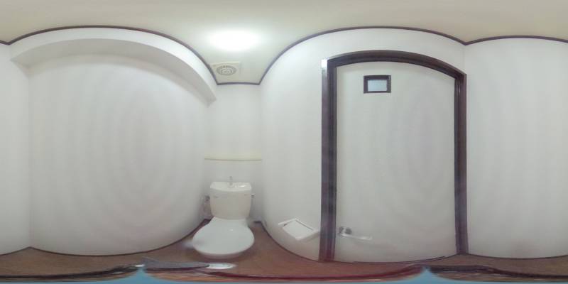 パノラマ画像トイレ