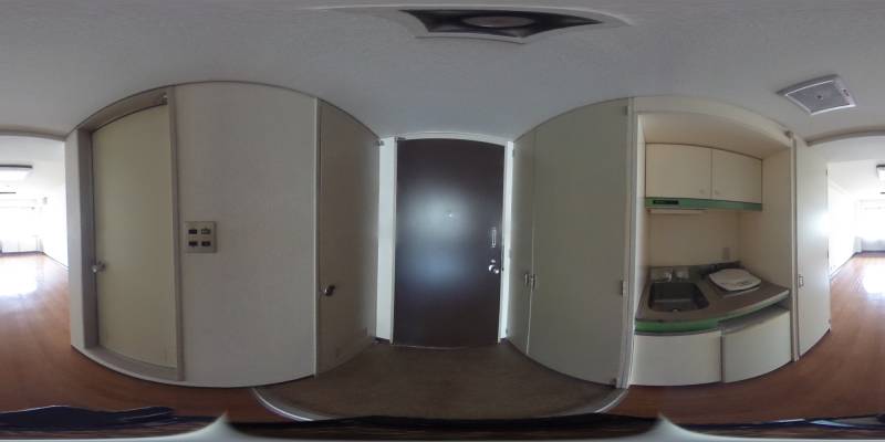 パノラマ画像玄関