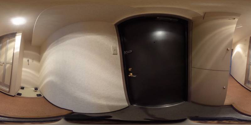 パノラマ画像玄関