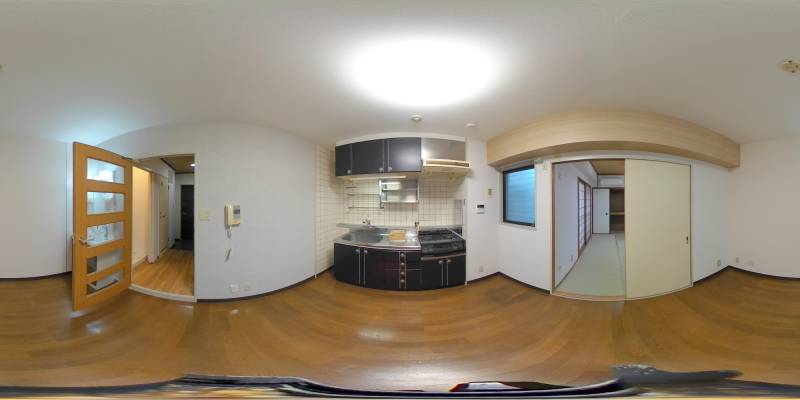 パノラマ画像洋室