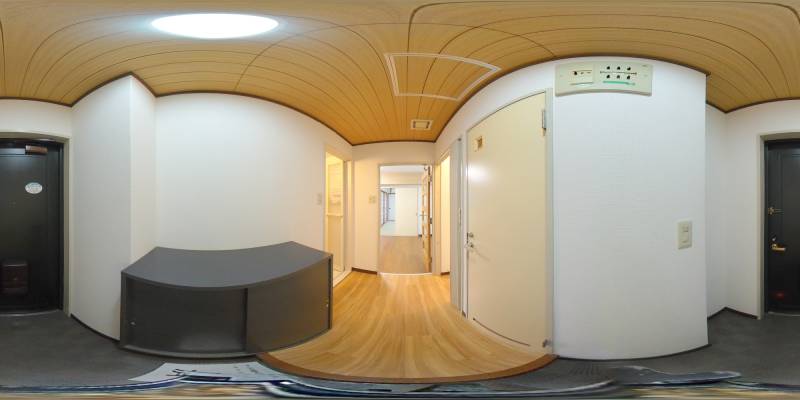 パノラマ画像玄関