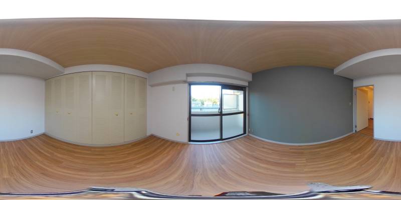 パノラマ画像洋室